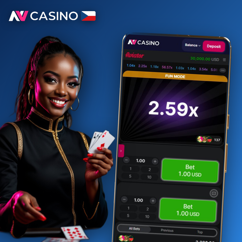Aviator demo v NV Casino – letadlo stoupá po křivce multiplikátoru