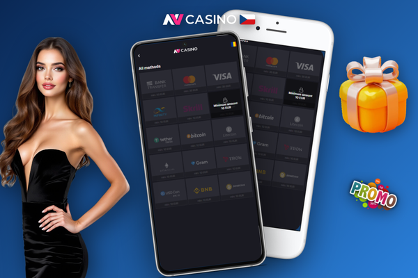 Formulář pro zadání částky výběru a potvrzení transakce v NV Casinu