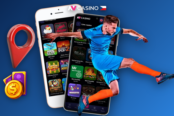 Stůl s blackjackem, žetony a ruletou v živém kasinu NV Casino