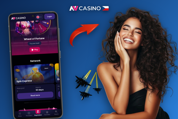 Pokladna NV Casino s polem pro promo kód a přehledem vkladového bonusu při prvním vkladu