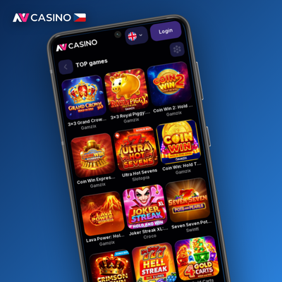 Logo Pragmatic Play v NV Casino – tvůrce slotů Sweet Bonanza a Gates of Olympus